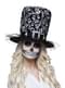 Maxi cappello con scheletro per adulto