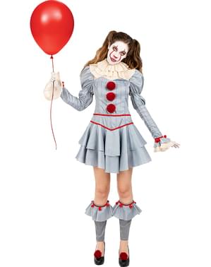 Pennywise kostüüm naistele - IT: Teine peatükk