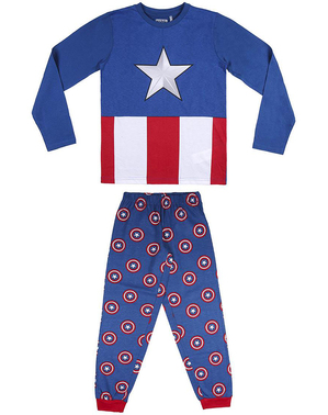 Kapteeni Amerikka -pyjamat pojille