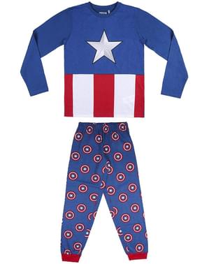 Pijama Capitão América para menino