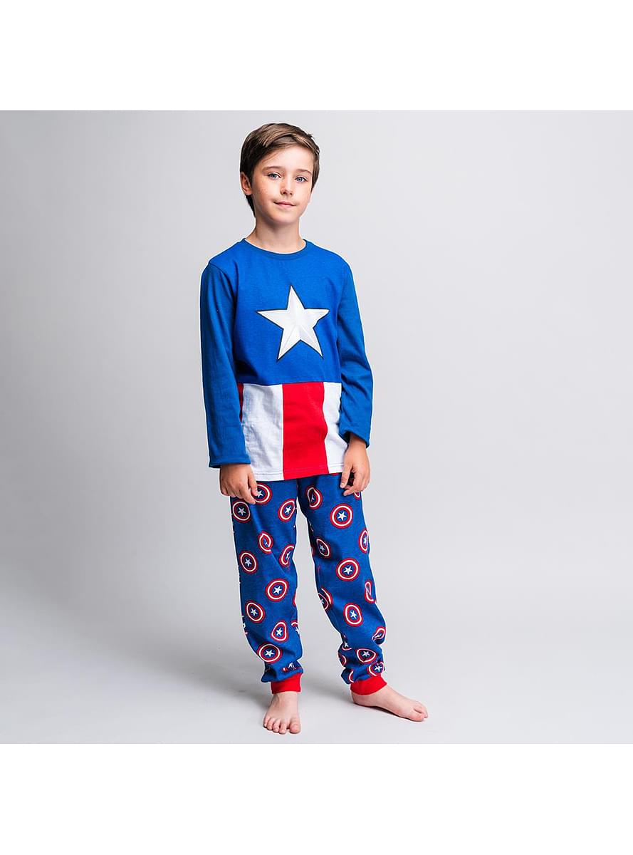 Captain America Pyjamas til gutter