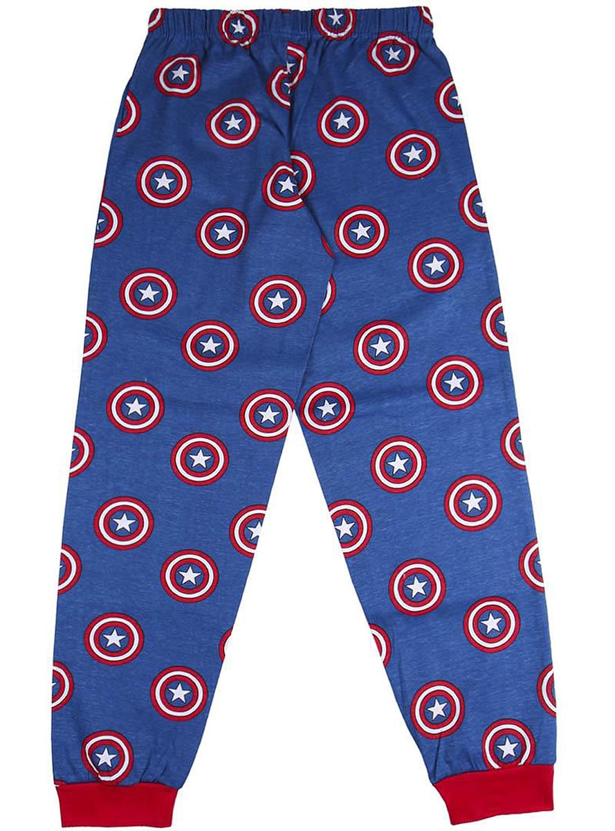 Kapteeni Amerikka -pyjamat pojille