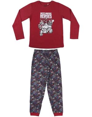 Marvel Figuren Pyjama für Jungen
