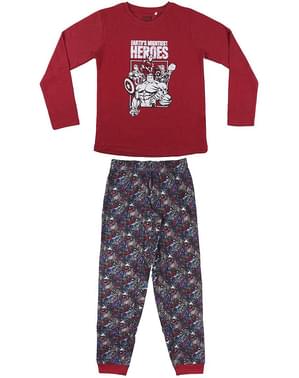 Marvel pajama með persónum fyrir drengi