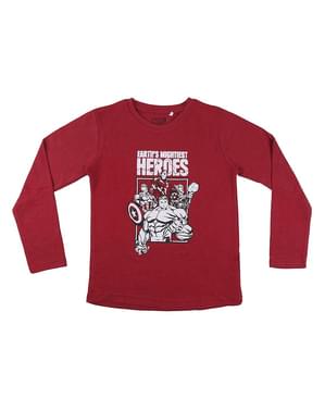 Pijama Marvel personajes para niño