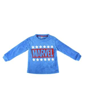 Pijama Marvel logo para niño