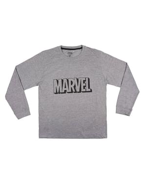 Pyjamas Marvel logga för vuxen