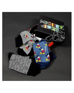 3 paires de chaussettes Mickey