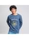 Hogwarts Sweatshirt blau für Erwachsene - Harry Potter