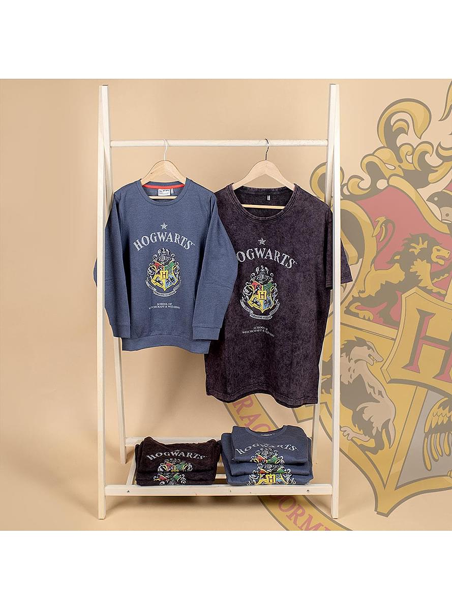 Hogwarts Sweatshirt blau für Erwachsene - Harry Potter