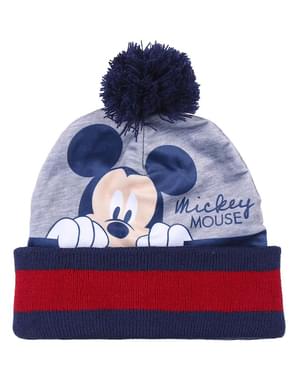 Set mössa, halsduk och handskar Mickey för barn
