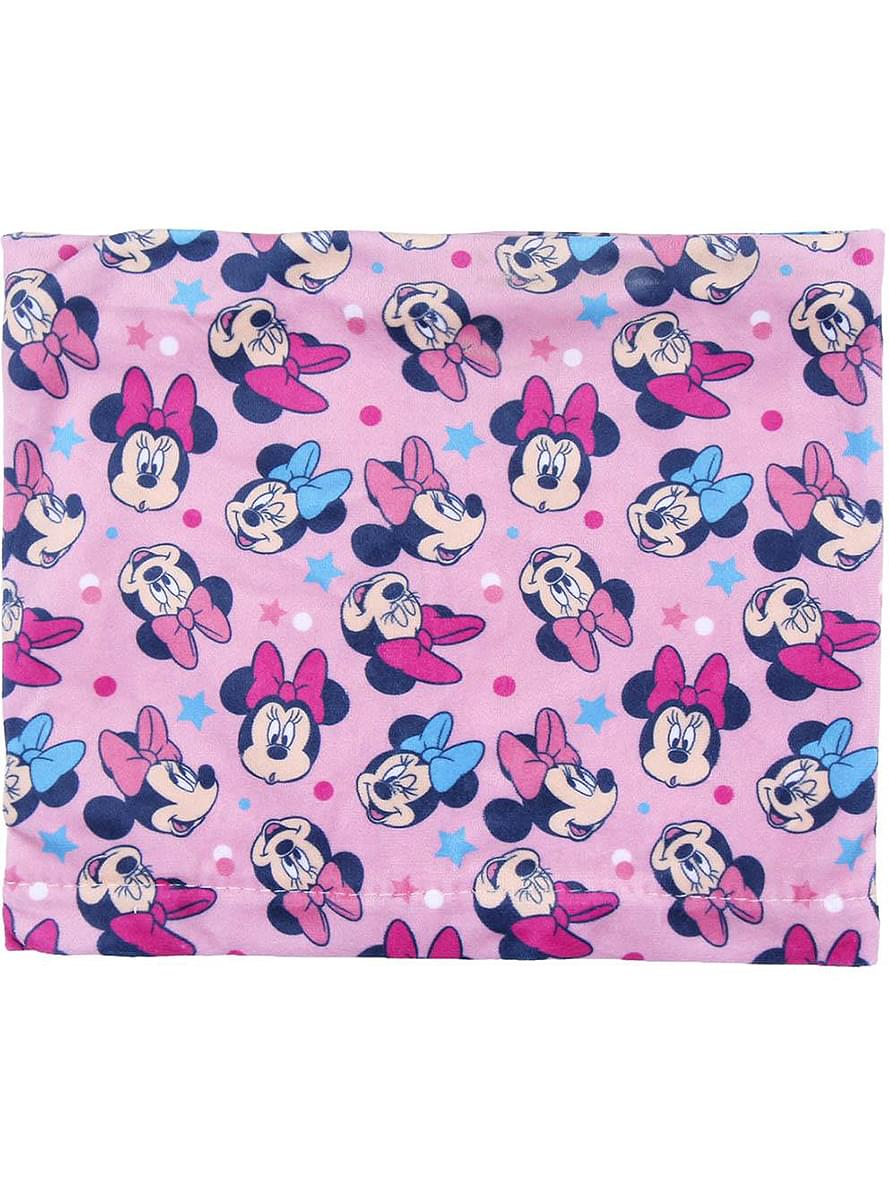 Set de gorro, pañuelo y guantes Minnie para niña