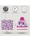 Set de gorro, pañuelo y guantes Minnie para niña