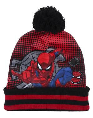 Spiderman Hat, Tørklæde og Handsker Sæt til Drenge