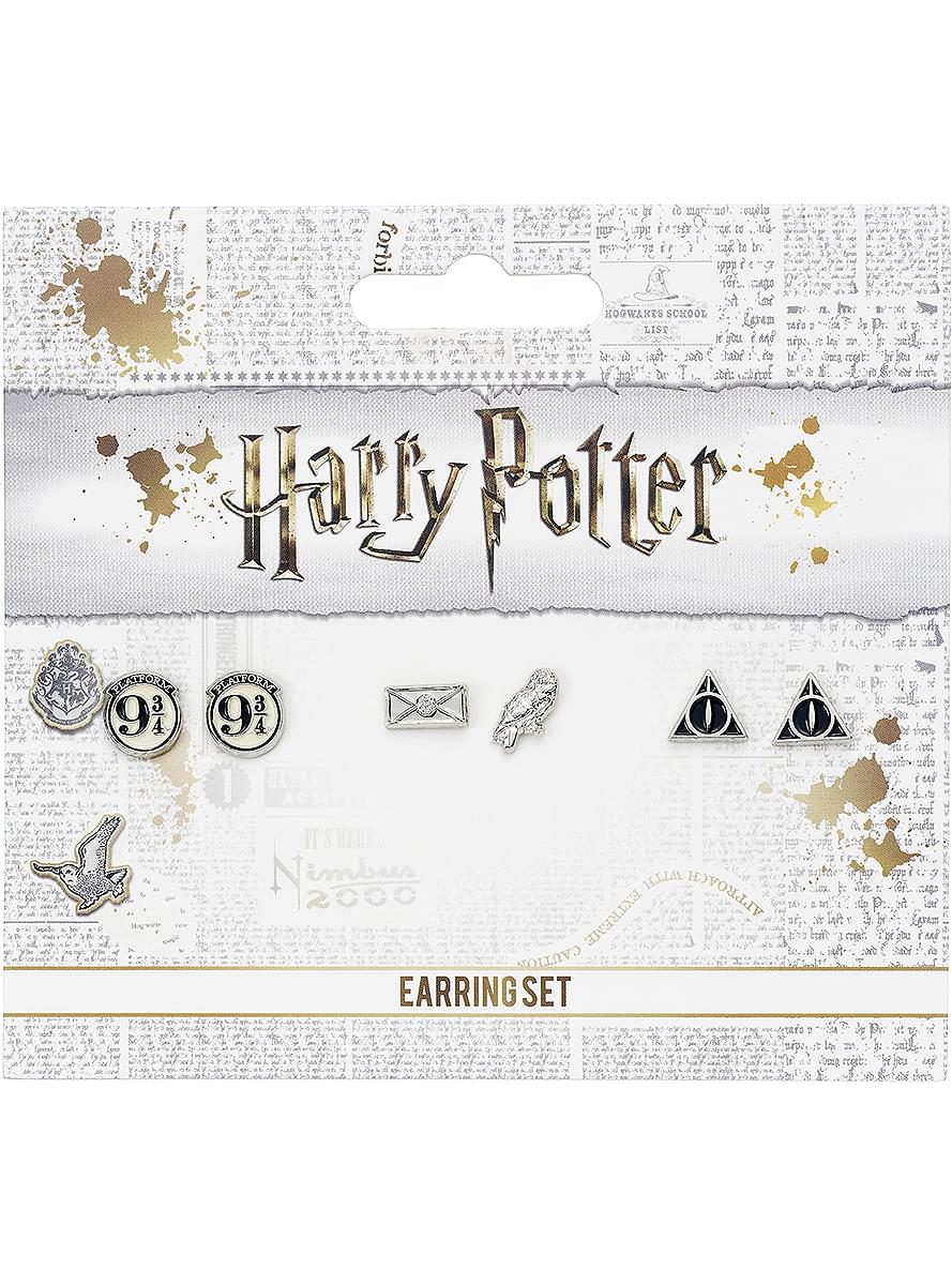 Conjunto de brincos Harry Potter