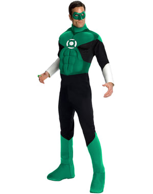 Muscular Green Lantern Adult Costume