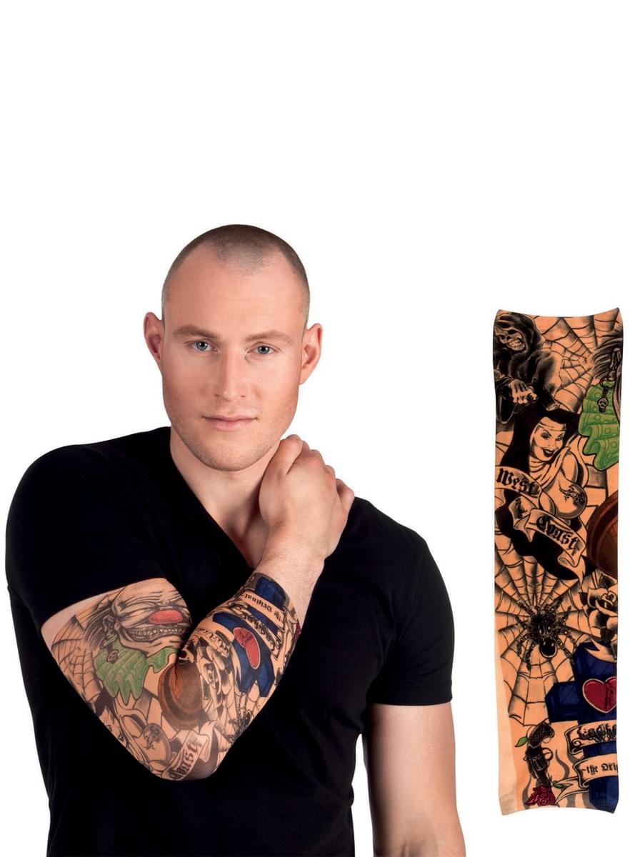 Adult's West Coast Tattoo Sleeve