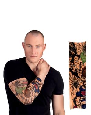 Manga com tatuagens da costa oeste para adulto
