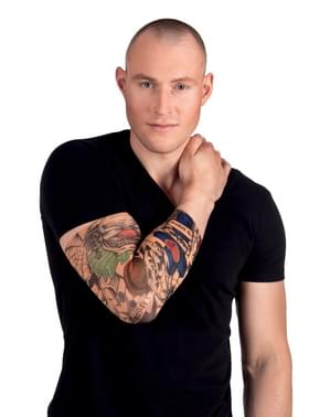 Manga con tatuajes de la costa oeste para adulto