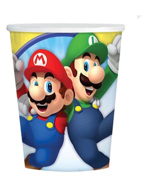 8 gobelets Super Mario Bros