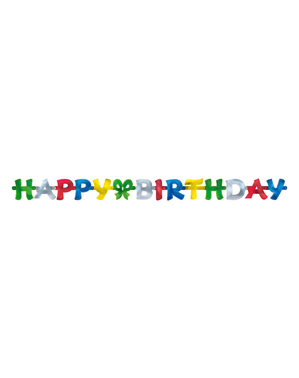 “Happy Birthday” Banner