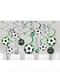 12 Football Hanging Spirals