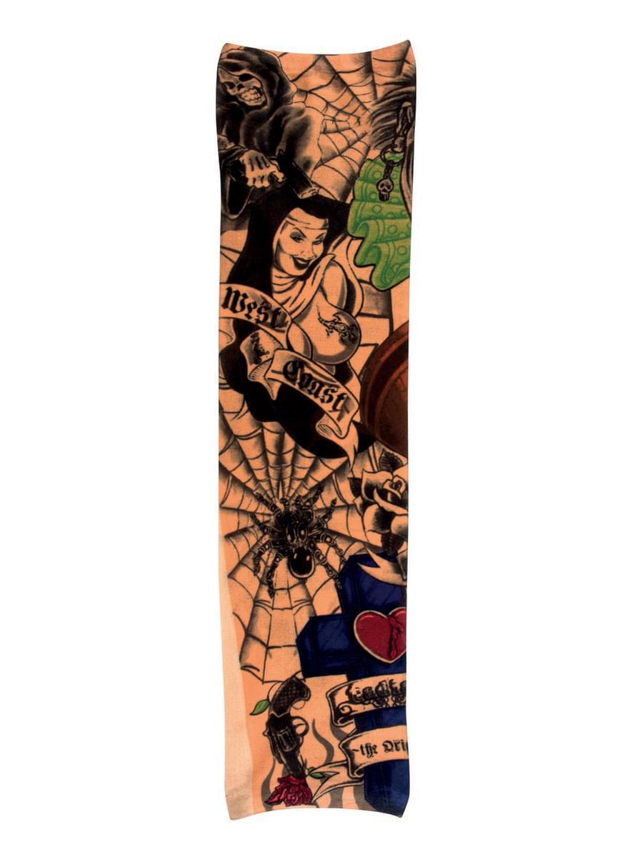 Adult's West Coast Tattoo Sleeve