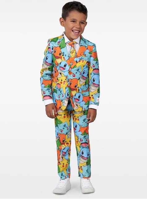 Pokemon Onesie Boys Pikachu Yellow 3D Oren Kinderen Alles in één Pyjama PJ's 9-10 jaar