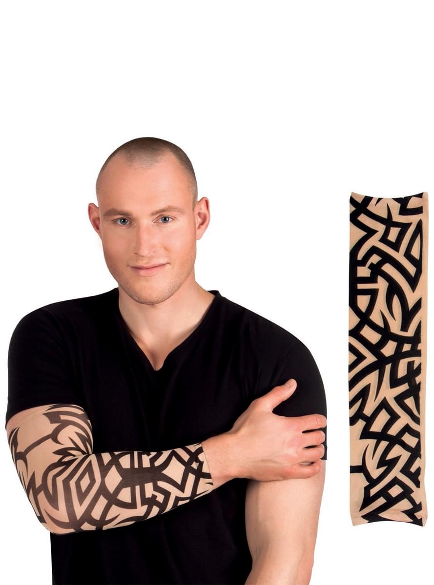 Adult's Tribal Tattoo Sleeve