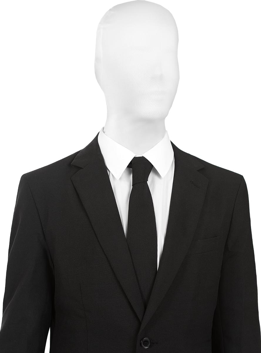 Máscara Slenderman blanca 