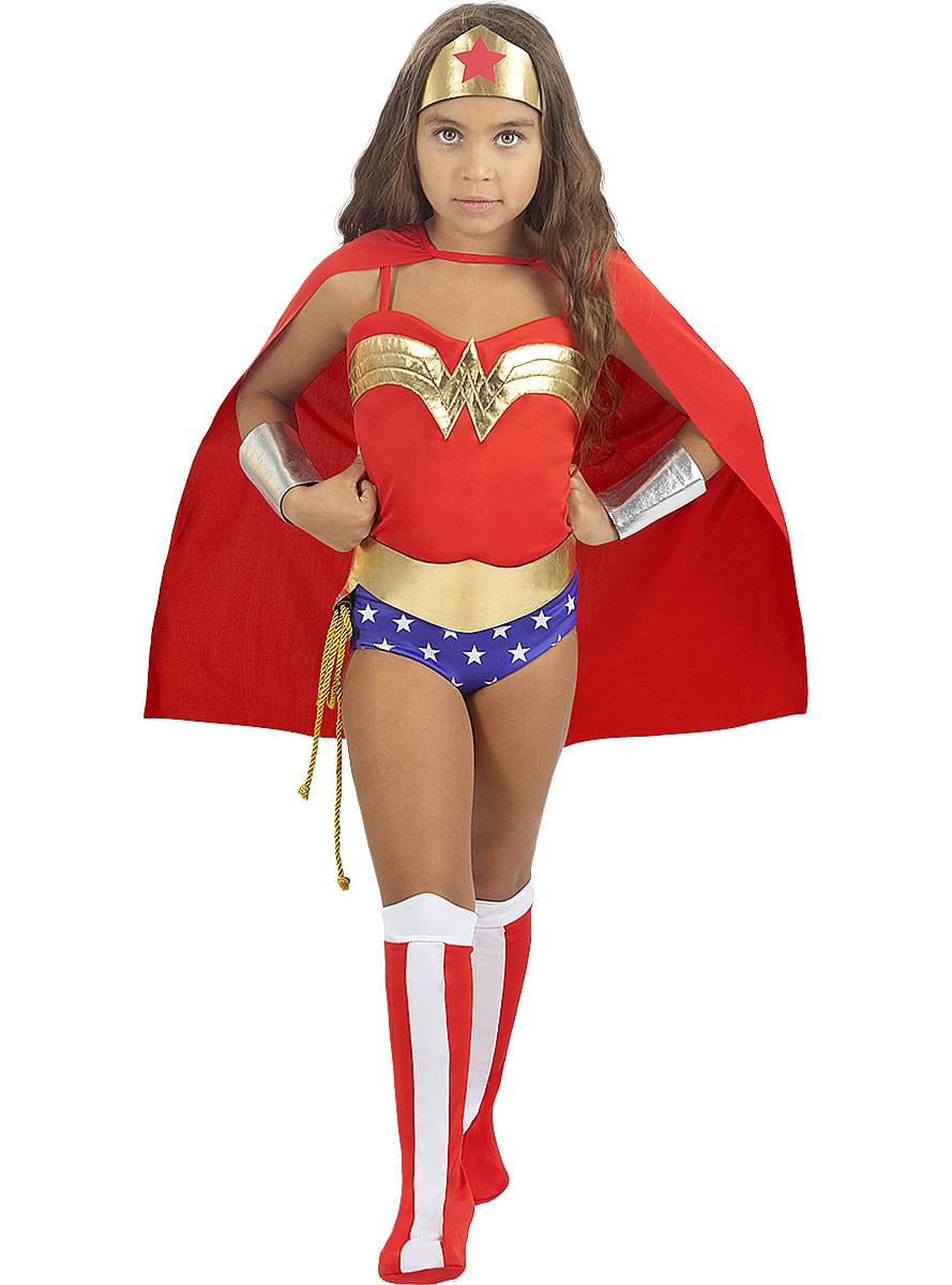 Klasiskā Wonder Woman kostīms meitenēm