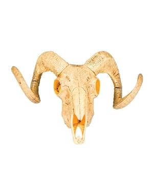 Decorative Goat Skeleton Figure