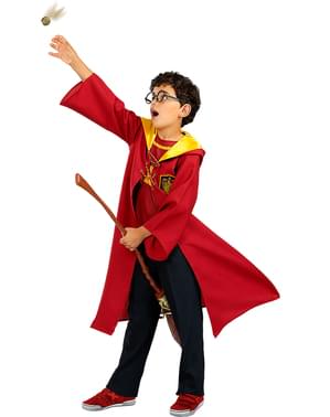 CARNEVALE HALLOWEEN VESTITO HARRY POTTER HERMIONE GRIFONDORO SERPEVERDE  COMPLETO