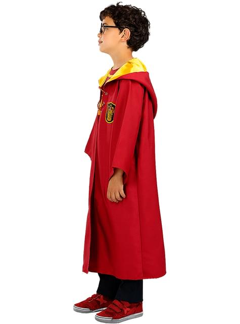 Disfraz Túnica de Quidditch Gryffindor de Harry Potter para niños