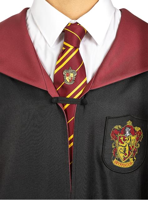 Cravate Gryffondor avec pin's - Harry Potter *officiels* pour les fans