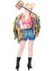 Harley Quinn Costume with Tassels Plus Size - Birds of Prey