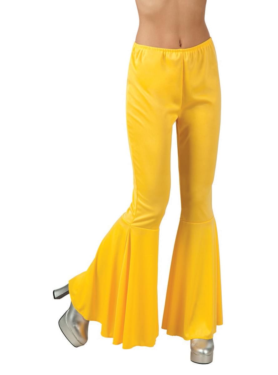 Woman's Yellow Flares
