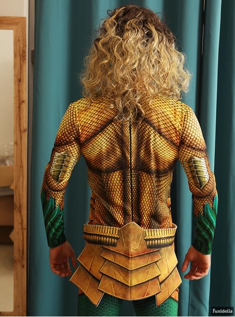 Aquaman Wig with Beard for Adults. The coolest Funidelia