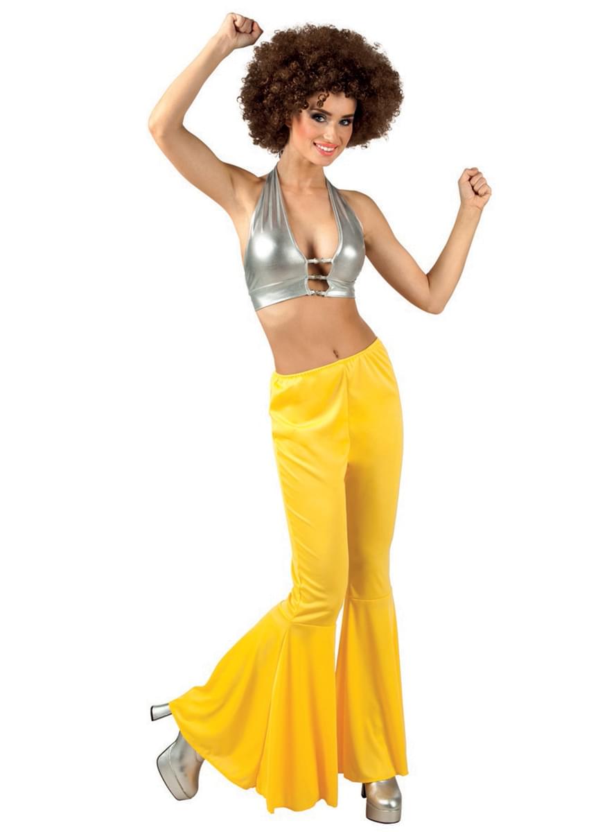Woman's Yellow Flares