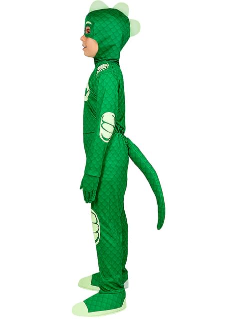 Costume di Geco PJ Masks deluxe per bambini. I più divertenti