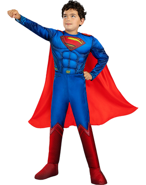 Superman Kostüm deluxe für Kinder - Liga der Gerechten