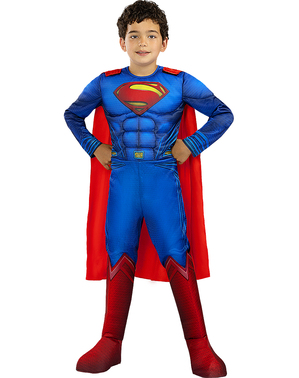 Fato de Super-Homem deluxe para menino - A Liga da Justiça