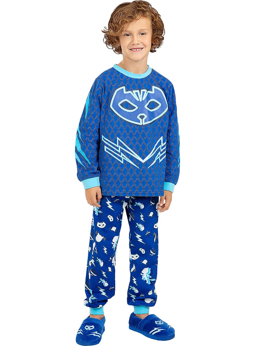 Pyjamas Kattpojken för barn - Pyjamashjältarna