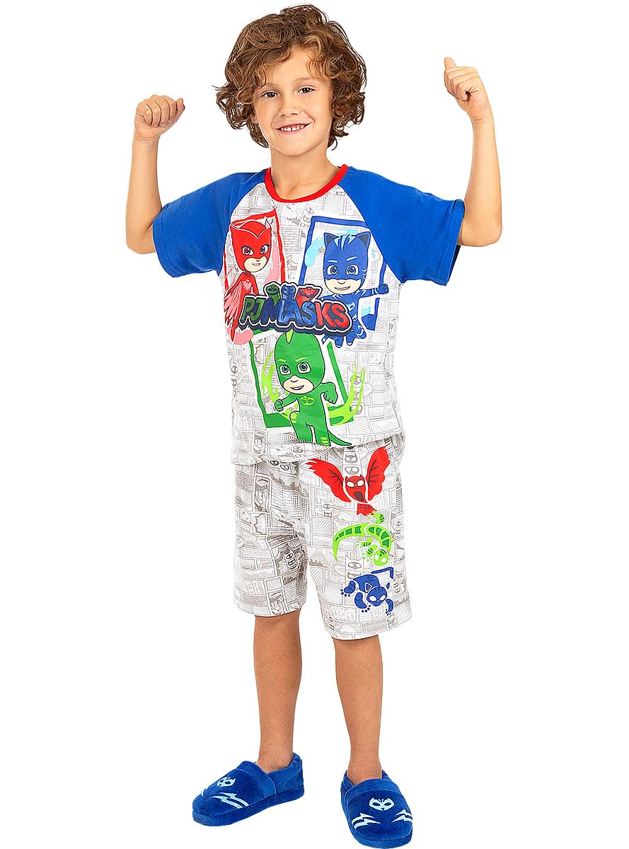 PJ Masks Lyhyet Pyjamat Lapsille