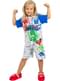 Pijamale scurte pentru copii - Eroii în pijama (PJ Masks)