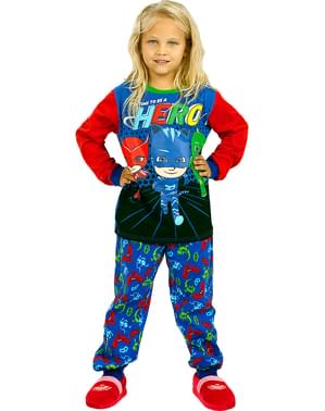Pijamale lungi pentru copii -  Eroii în pijama (PJ Masks)