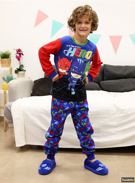 PJ Masks Lange Pyjamas til Børn