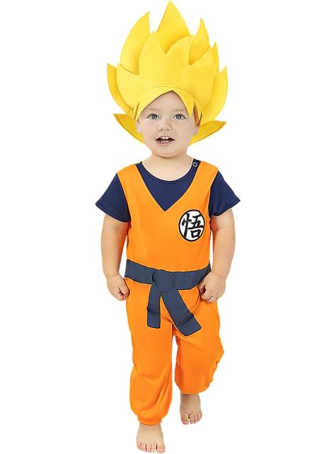 Déguisement Super Dragon Ball Z ™ Goku Saiyan pour enfants - Habillage