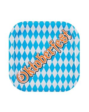 6 platos Oktoberfest (25 cm)