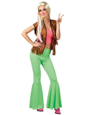 Woman's Green Flares